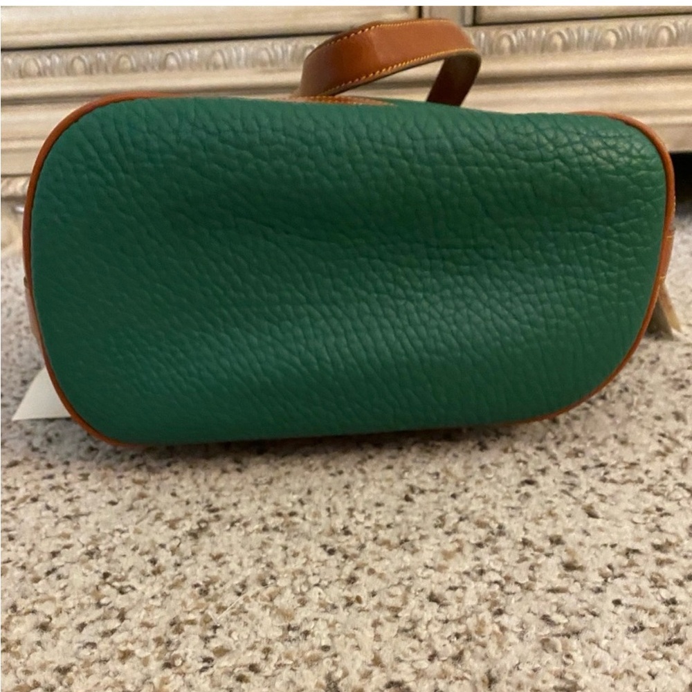 Rare Vintage Dooney and Bourke NOS R307 KELLY Green Bucket Bag - Picture 6 of 9